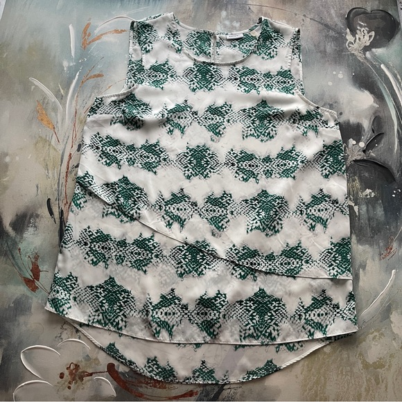 DKNYC Sleeveless and Cardigan Tunic Top Set Size L - Picture 10 of 14